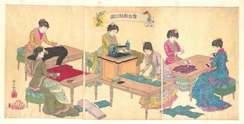 ladies-sewing-kijo-saiho-no-zu-adachi-ginko