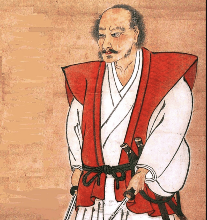 Miyamoto-Musashi-self-portrait