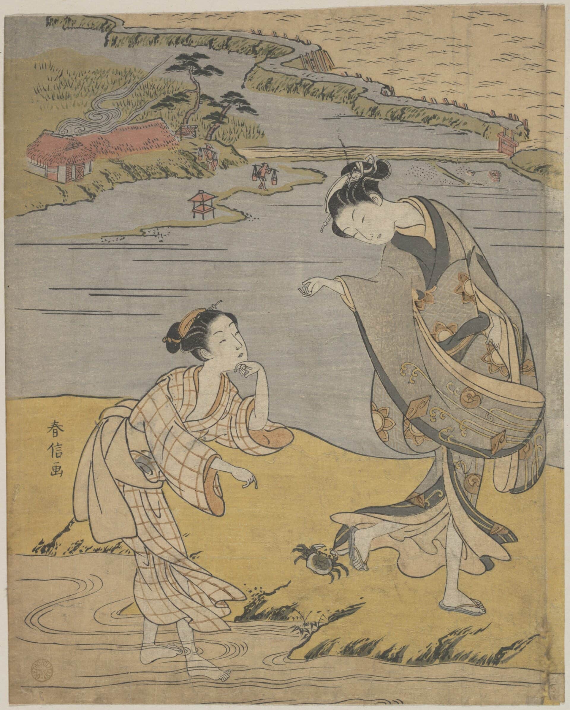 The-Clinging-Crab-Suzuki-Harunobu-Japan-1770-I-thought-you-said