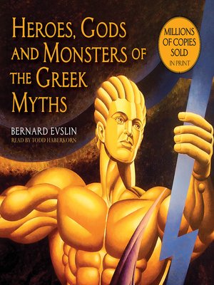 gods myths and monsters best greek mythology books