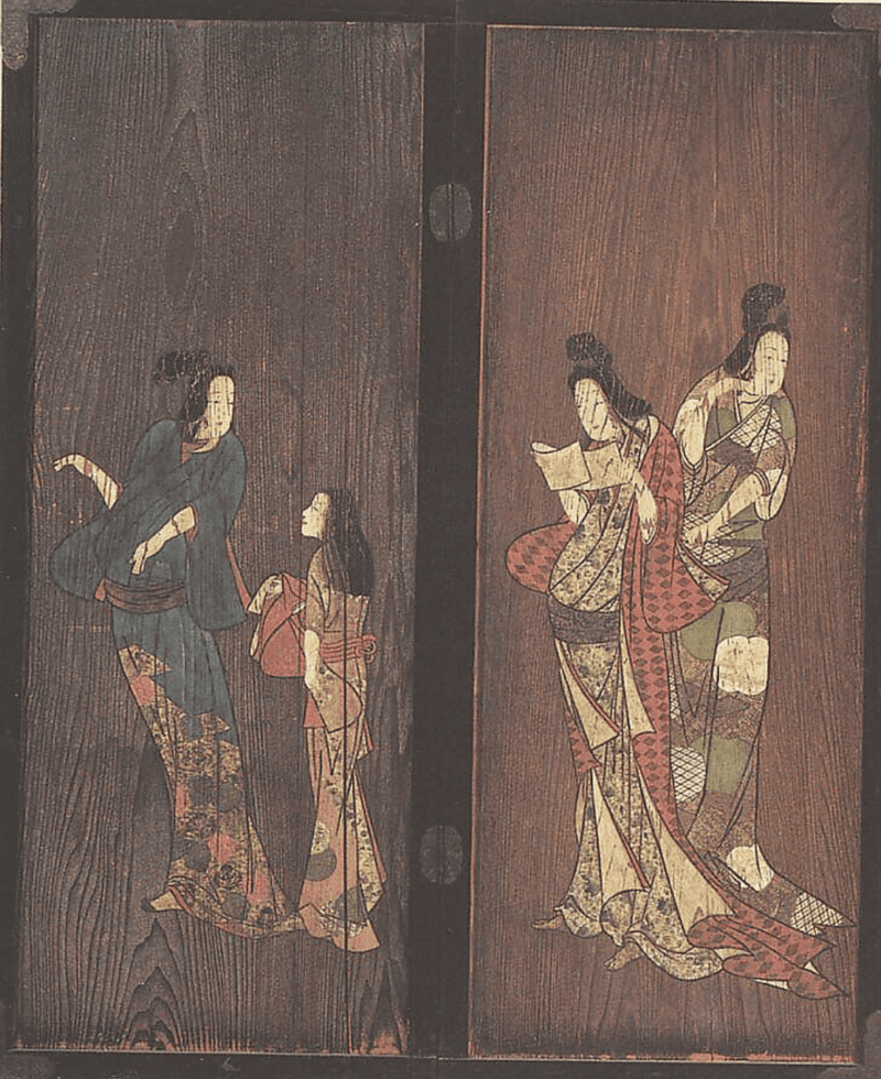 Courtesans-painting-edo-Japan