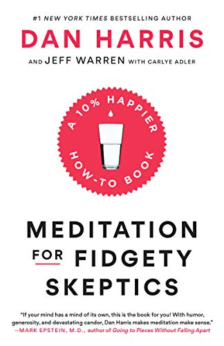 best meditation books - meditation for fidgety skeptcis