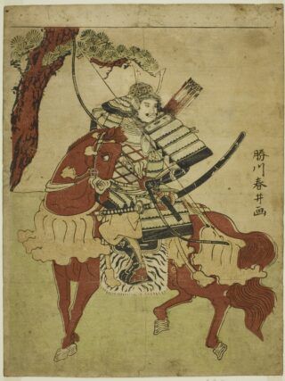 Warrior-on-Horseback-Katsukawa-Shunsei-andreia-warrior-cultures-view-on-death