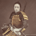 Actor-in-Samurai-Armor-Sukuki-Shin'ichi-1870-featured