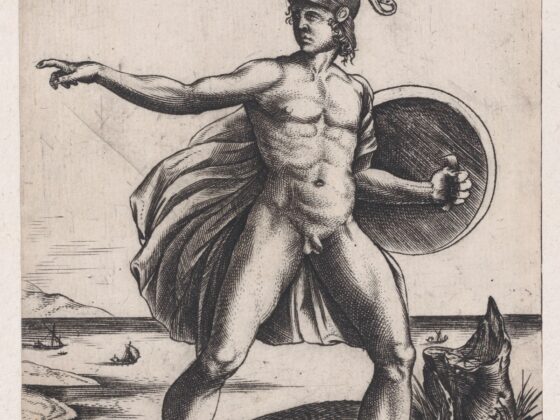 A-Warrior-Agostino-Veneziano-ca-1514–36-The-Met