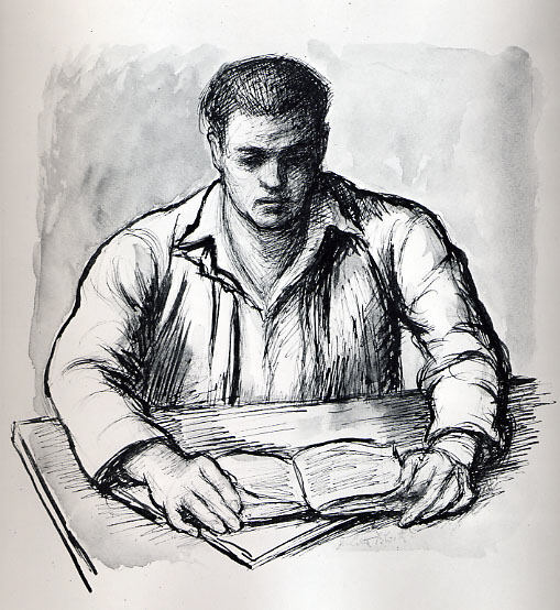 The-Student–Julius-Thiengen-Bloch–1942-the-met